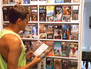 Activity brochures, plenty to do