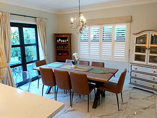 Dining room for breakfast